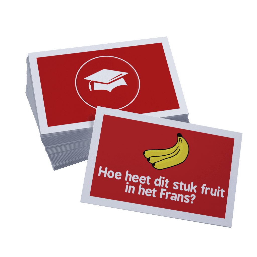 Flitskaartjes - Franse woordjes