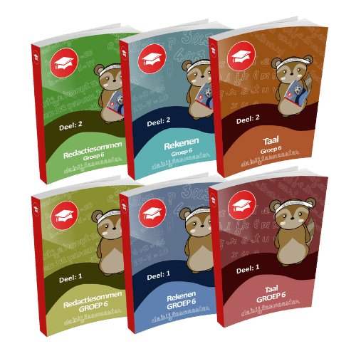 Groep 6 | Oefenbundel | Taal + Rekenen + Verhaaltjessommen Groep 6 | Oefenbundel | Taal + Rekenen + Verhaaltjessommen